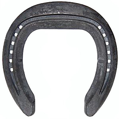 Centre Fit Steel Horseshoes - Front Unclipped