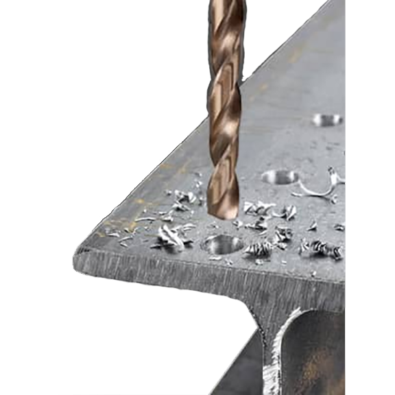 Extra Long 200mm Cobalt Steel Drill Bit – 4.5mm For Stainless Steel & Hard Metal (M35 Extra Long 200mm Cobalt Steel Drill Bit – 4.5mm For Stainless Steel & Hard Metal (M35