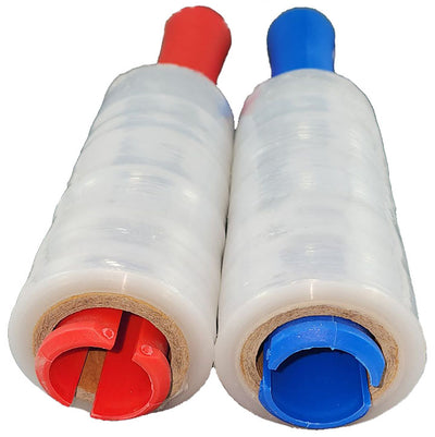Economical Plastic Stretch Wrap Roll with Handle -  for acrylic hoof patches etc