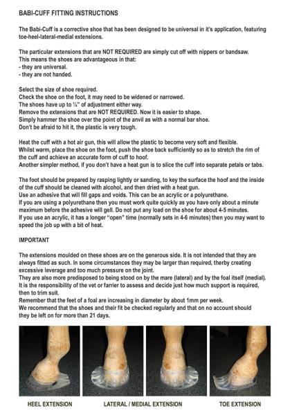 Ibex Babi-Cuff Foal Extension