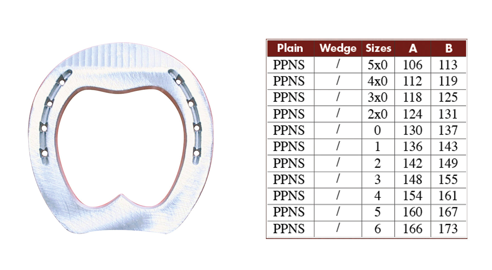 Colleoni PPNS Bar Countersunk Rocker Aluminum Horseshoes