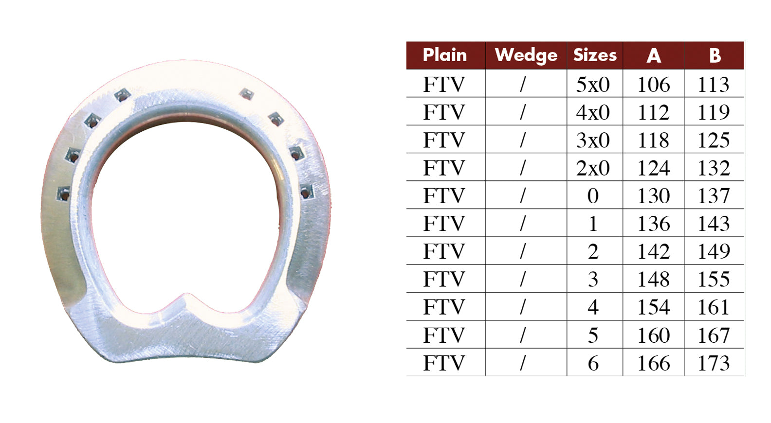 Colleoni FTV Broken Rolling Straight Bar Aluminum Horseshoes