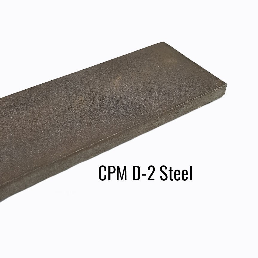 CPM D-2 Steel 5/32" x 2" Wide - existing stock on sale.