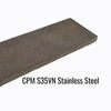 CPM S35-VN Stainless Blade Steel 5/32" x 1.5" Wide