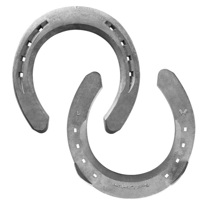Mustad Equilibrium Air Steel Clipped Horseshoes - Fronts