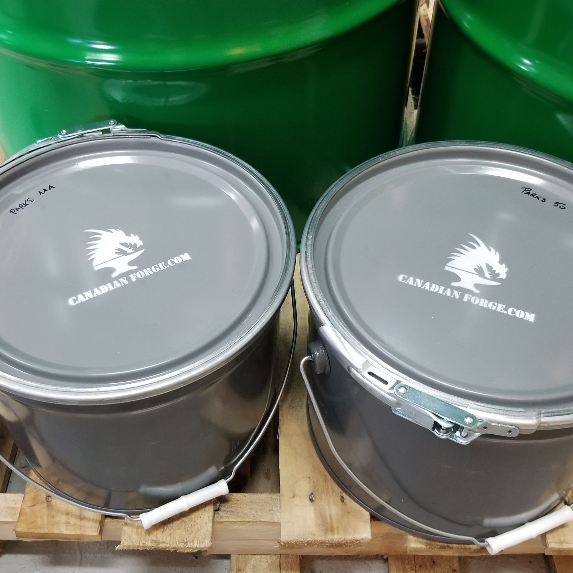 Parks 50 Quench Oil (3 Gallons + Steel Pail) Canadian & Farrier