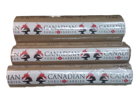 1" Thick 2300°F Refractory Wool Forge Liner (Hi Quality 8lb density) - Great for Pizza Ovens