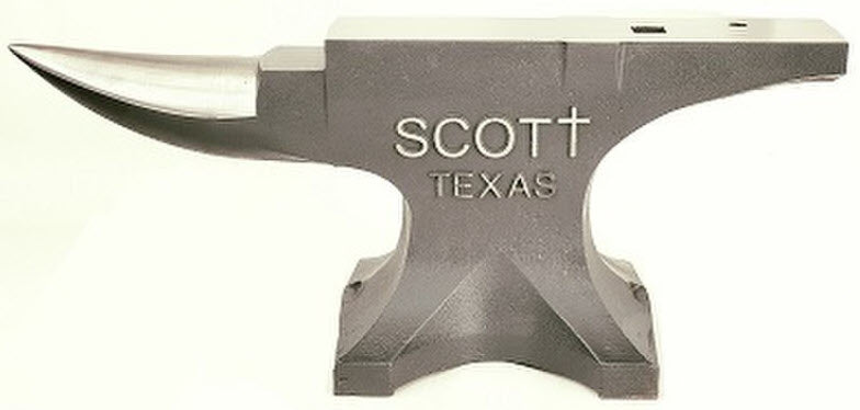200 lb SCOTT Anvil - Austen EDENS pattern (USA)