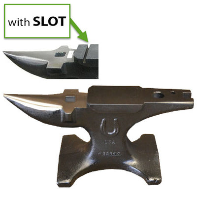 NC Tool Big Face Anvil with Turning Cams & Punch Slot - 70 lb