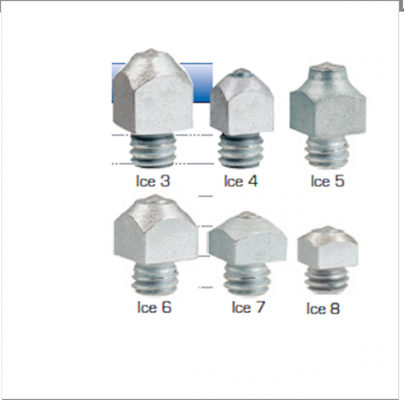 Mustad Ice 8 Screw in Studs/Corks (10/bag)