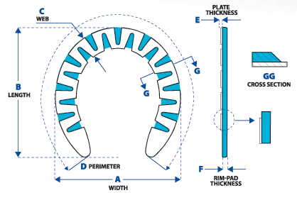 SoundHorse Series 3 Universal Glue-on Cuff - per Pair